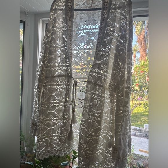 Free People Bell Sleeve Duster NWOT - Picture 6 of 6